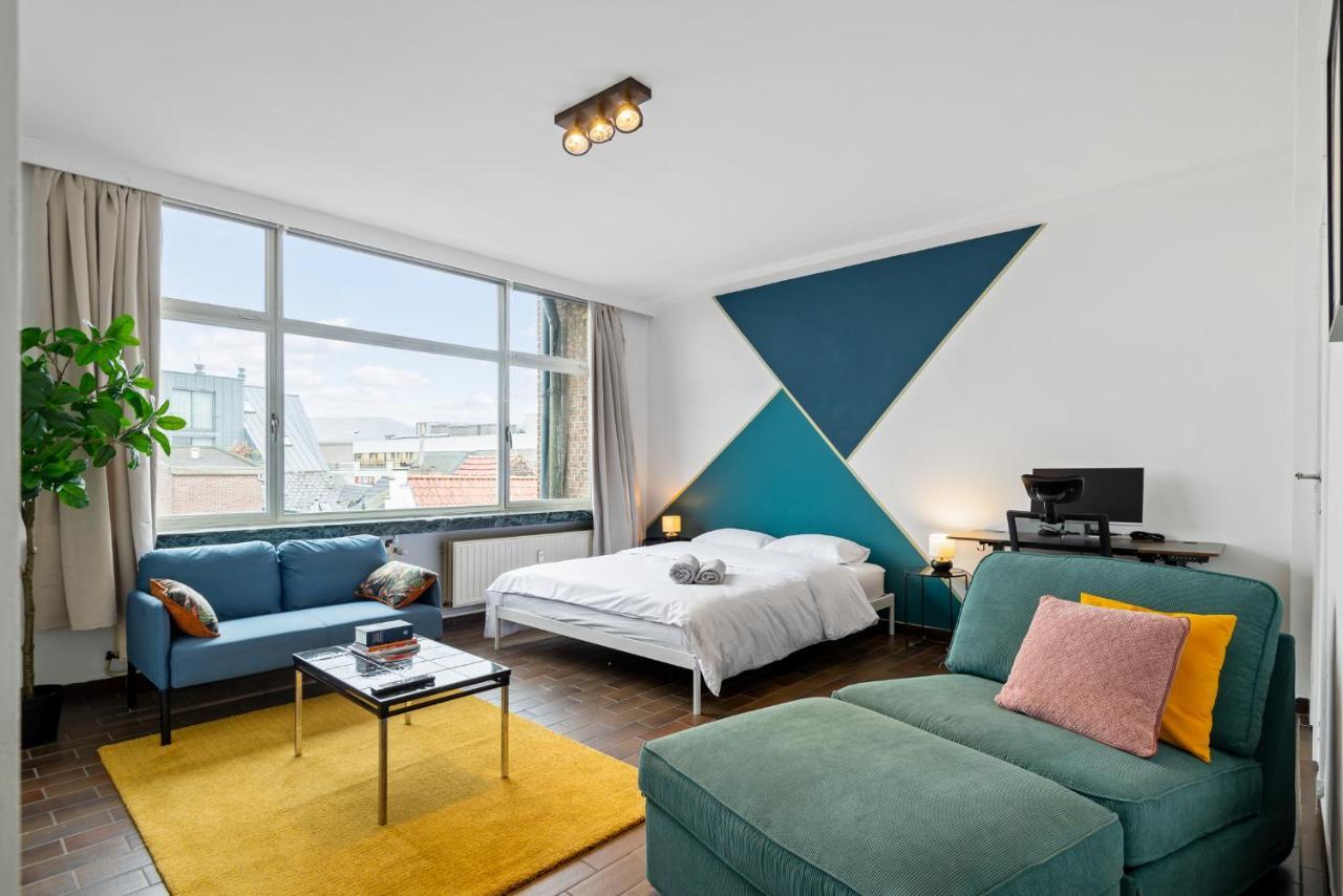 Cozy Antwerp - Cityview Studio Free Parking Exterior foto